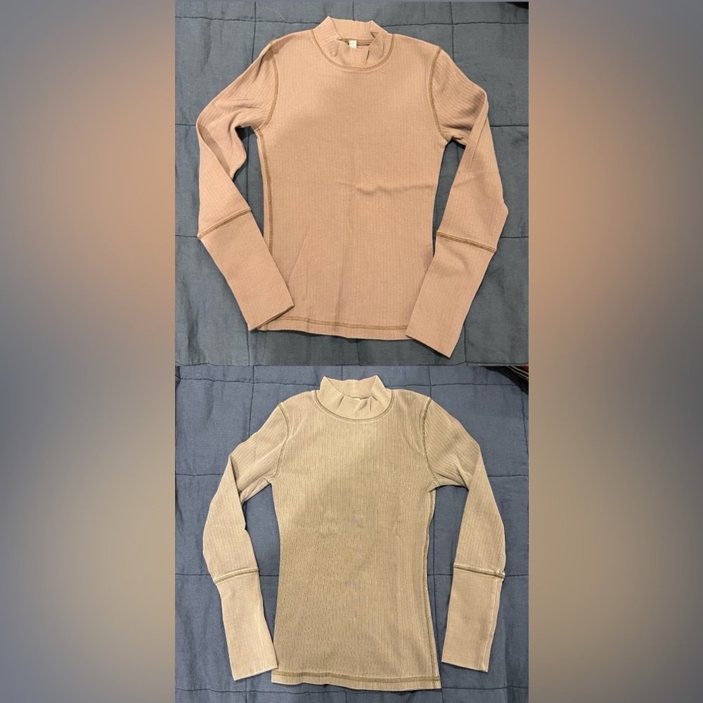 TWO Free People Intimately Rickie top